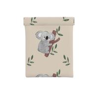 Modello di orsi Koala simpatico cartone animato, Spremere il portafoglio superiore da donna Borsa portaoggetti Piccola portamonete Portamonete