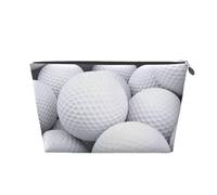 Modello di palline da golf 3D, Borsa da toilette Borsa per trucco Borsa per cosmetici Borsa da toilette da viaggio portatile