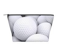 Modello di palline da golf 3D, Borsa da toilette Borsa per trucco Borsa per cosmetici Borsa da toilette da viaggio portatile