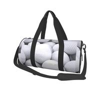 Modello di palline da golf 3D, Borsone da viaggio di grande capacità Borsa rotonda Borsa da viaggio sportiva Borsa da viaggio Borsa da fitness