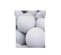 Modello di palline da golf 3D, Spremere il portafoglio superiore da donna Borsa portaoggetti Piccola portamonete Portamonete