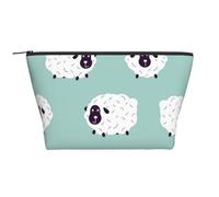 Modello di pecora animale carino, Borsa da toilette Borsa per trucco Borsa per cosmetici Borsa da toilette da viaggio portatile