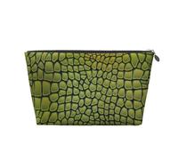 Modello di pelle di coccodrillo, Borsa da toilette Borsa per trucco Borsa per cosmetici Borsa da toilette da viaggio portatile