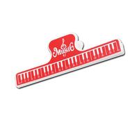 Modello di pianoforte Musica Titolare Pagina Punteggio Clip Fisso Foglio Clip Per Chitarra Violino Artisti Spartito Clip Per Chitarra Violino Suon