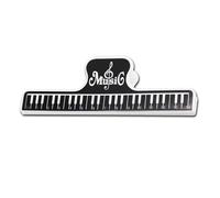 Modello di pianoforte Musica Titolare Pagina Punteggio Clip Fisso Foglio Clip Per Chitarra Violino Artisti Spartito Clip Per Chitarra Violino Suon