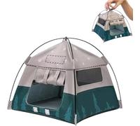 Modello di piccola tenda da campeggio in scala 1:12, tenda da bambola in miniatura da campeggio, tenda decorativa mobile, modello di attrezzatura da campeggio in miniatura, oggetti di scena per