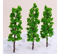 Modello Di Pino Treno Albero Set Scenario Paesaggistico Oo Ho - 10pz