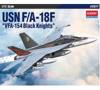 Modello plastico aereo USN F/A-18F VFA-154 Black Knights