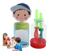 Modello Di Polmone Umano,Respiratorio Umano Con Meccanismo Di Respirazione - Giocattolo Educativo Per Bambini E Studenti, Strumento Per Apprendimento Scientifico E Esplorazione