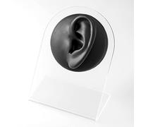 Modello di pratica dei gioielli for il corpo del naso 'orecchio in silicone 1:1 - Strumento riutilizzabile for il tono della carne(Left ear-01)
