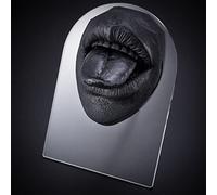 Modello di pratica dei gioielli for il corpo del naso 'orecchio in silicone 1:1 - Strumento riutilizzabile for il tono della carne(Mouth-02)
