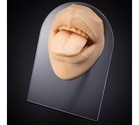 Modello di pratica dei gioielli for il corpo del naso 'orecchio in silicone 1:1 - Strumento riutilizzabile for il tono della carne(Mouth-04)