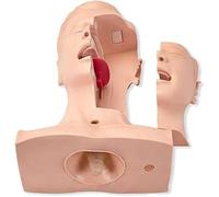 Modello di pratica for l'aspirazione dell'espettorato, istruttore anatomico for la gestione delle vie aeree, tubo di aspirazione, anatomia orale, aspirazione dell'espettorato for uso in laboratorio