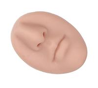 Modello di Pratica Piercing in Silicone, Modello di Naso in Silicone Piercing Elastico Flessibile per la Scuola (Colore della pelle medio)