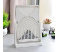 Modello Di Probabilità Della Scheda Galton, Strumento Dimostrativo Delle Statistiche Della Curva A Campana Per La Distribuzione Casuale, Apprendimento In Classe Di Fisica Stem White with no curves