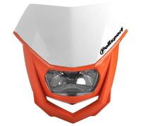 MODELLO DI PROIETTORE HALO (LAMPADINA ALOGENA) COLORE BIANCO/ARANCIO