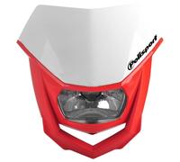 MODELLO DI PROIETTORE HALO (LAMPADINA ALOGENA) COLORE BIANCO/ROSSO