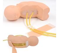 Modello di puntura lombare per bambini, simulatore di formazione per neonati a grandezza naturale, per medici e infermieri, supporto didattico per la valutazione 1:1 per la pratica medica