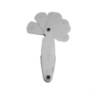 Modello di raggio R Gauge e Plus Gauge Ispezione del carbonio con misurazione della costruzione in acciaio per il raccordo utensile per la lavorazione dei metalli in misura (R7515)