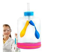 Modello di respirazione polmonare - kit di visualizzazione educativo, design realistico del flusso d'aria | Modello di funzione polmonare interattiva, ideale per la classe di esplorazione in biologia