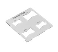 Modello di Router per Papillon con Intarsio Acrilico per Rappresentante di Falegnameria - Modello di Router per la Lavorazione del Legno Decorativo per Rinforzo