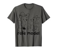 Modello di Ruolo Volpe e Cervo Maglietta