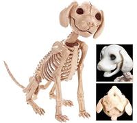 Modello di Scheletro del Cane - Decorazione del Cane Scheletro - Cane Scheletro del Cimitero di Halloween - per La Decorazione di Halloween Terrore Spaventoso Puntelli, Look Antico