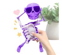 Modello di scheletro MiIni - Modello scheletro articolato, scheletro di Halloween | Figura di scheletro di Halloween, Figura da collezione scheletro, decorazione da tavolo scheletri ballando a