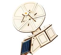 Modello di scienza solare da tavolo | Espositore in legno per studenti, dimostrazione rotante in aula, attività didattica domestica, uso di lezioni di gruppo