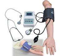 Modello di simulatore di braccio for allenamento della pressione sanguigna con display LCD, modelli di pratica arteriosa regolabili Educativi for abilità infermieristiche Manichini