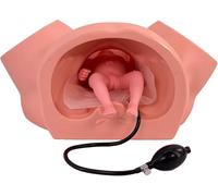 Modello di Simulatore di Parto A Grandezza Naturale, Modello di Formazione Ostetrica per Distocia con Borsa Gonfiabile Regolabile per Simulare Le Dimensioni Uterine