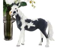 Modello di simulazione della figura del cavallo | Set di giocattoli realistici | Bambini Figurine educative per bambini per ragazzi GIURNI Bambini Statue Animal Statue Design Realistic Learning Toyset