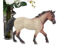 Modello di simulazione della figura del cavallo | Set di giocattoli realistici | Bambini Figurine educative per bambini per ragazzi GIURNI Bambini Statue Animal Statue Design Realistic Learning Toyset