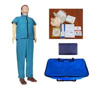 Modello Di Simulazione Di Rianimazione Cardiopolmonare Professionale Per Adulti A Corpo Intero, Manichino Per L'addestramento Delle Competenze Di Cura Del Paziente Per Didattica