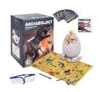 Modello di simulazione di scavi archeologici di dinosauri - materiale didattico sperimentale, uova, giocattoli scientifici per bambini 4 ai 6 anni | Educativo interattivo