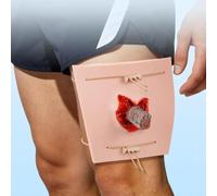 Modello Di Simulazione Per La Cura Delle Ferite, Simulatore Indossabile Per La Puntura Di Corpi Estranei Con Ferita Integrata Per Lesioni Agli Arti, Immobilizzazione E Addestramento Al Bendaggio.
