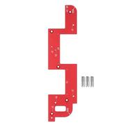 Modello di slot di cabinet Modello di localizzazione scanalatura a forma di U per nessun armadio a manico.