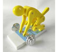 Modello Di Sollevamento Corretto Del Corpo Umano, Modello Dimostrativo Della Forza Della Colonna Vertebrale For Il Sollevamento Pesi, Strumento Didattico For La Corretta Postura(Yellow)