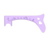 Modello di sopracciglia, righello di mappatura delle sopracciglia,Stencil per sopracciglia da donna - righello per modellare le sopracciglia, strumento per il trucco rapido degli occhi, per il