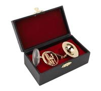 Modello di Sousafono in Miniatura in Ottone Robusto - Finitura Senza Intoppi e lucida! Viene Fornito con una per Stand e Protezione, Decorazioni per la Casa Perfetta per Sale da