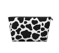 Modello di stampa mucca, Borsa da toilette Borsa per trucco Borsa per cosmetici Borsa da toilette da viaggio portatile
