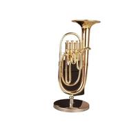 Modello Di Strumento Musicale Domestico 6/10/15 Cm Grande Strumento Musicale Modello Mini Eufonio Ornamenti Decorazioni Per Lo Studio Domestico(15cm)