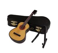 Modello Di Strumento Musicale Domestico Mini Chitarra Classica Da 10 Cm Modello Di Chitarra In Miniatura In Legno Decorazione Per Chitarra Decorazione Per Soggiorno Camera Da Letto(A)