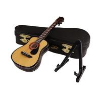 Modello Di Strumento Musicale Domestico Mini Chitarra Classica Da 10 Cm Modello Di Chitarra In Miniatura In Legno Decorazione Per Chitarra Decorazione Per Soggiorno Camera Da Letto(D)