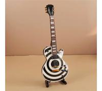 Modello Di Strumento Musicale Domestico Mini Chitarra Da 15 Cm Basso Elettrico Modello Di Chitarra Elettrica Mini Modello Di Strumento Musicale In Legno In Miniatura(J)