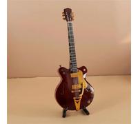 Modello Di Strumento Musicale Domestico Mini Chitarra Da 15 Cm Basso Elettrico Modello Di Chitarra Elettrica Mini Modello Di Strumento Musicale In Legno In Miniatura(K)