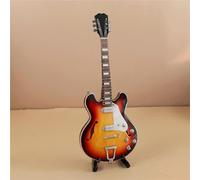 Modello Di Strumento Musicale Domestico Mini Chitarra Da 15 Cm Basso Elettrico Modello Di Chitarra Elettrica Mini Modello Di Strumento Musicale In Legno In Miniatura(P)
