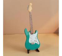 Modello Di Strumento Musicale Domestico Mini Chitarra Da 15 Cm Basso Elettrico Modello Di Chitarra Elettrica Mini Modello Di Strumento Musicale In Legno In Miniatura(B)