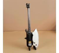 Modello Di Strumento Musicale Domestico Mini Chitarra Da 15 Cm Basso Elettrico Modello Di Chitarra Elettrica Mini Modello Di Strumento Musicale In Legno In Miniatura(L)