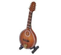 Modello Di Strumento Musicale Domestico Mini Mandolino Da 4,7 Pollici Elegante Modello Di Mandolino A 8 Corde Fatto A Mano Per La Decorazione Domestica